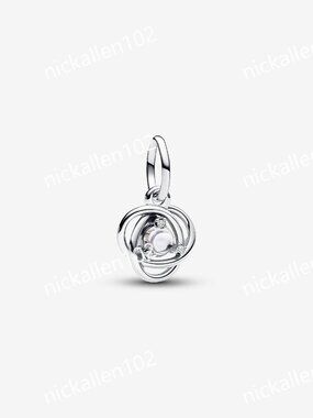 Pandora Clear Eternity Circle Dangle Charm
